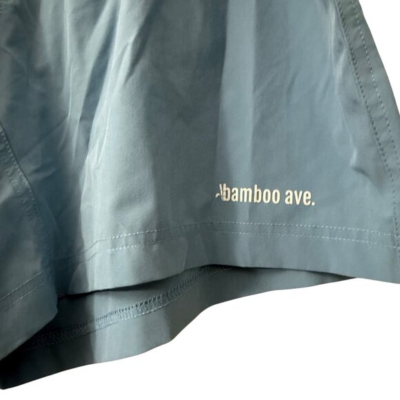 Bamboo Ave Blue Lightweight Athleisure Gym Running Shorts Mens Size 2XLarge - Picture 2 of 6